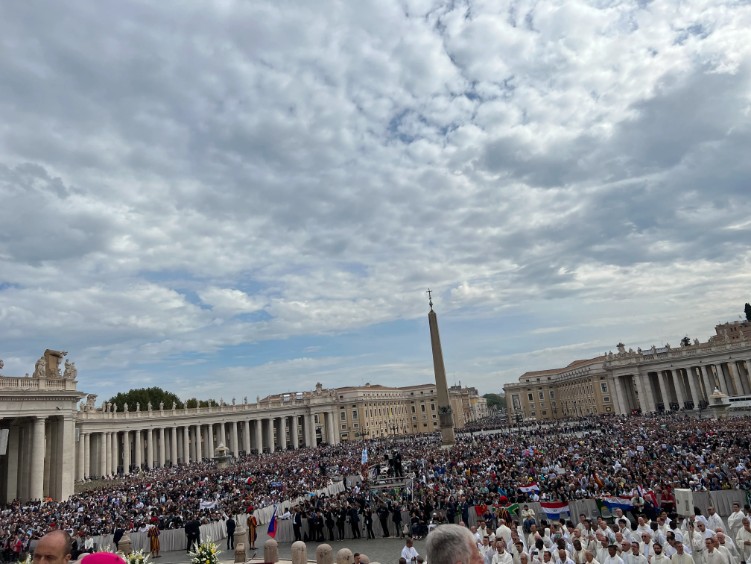 Canonization Day Scalabrini